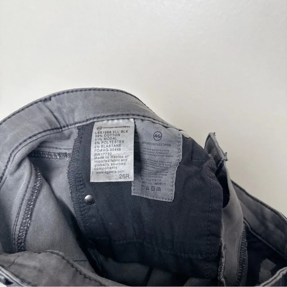 ADRIANO GOLDSCHMIED AG Womens 26 Legging Ankle Coated Jeans - Picture 11 of 15